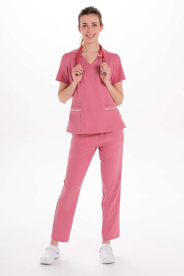 Casaca elástica chica rosa 3