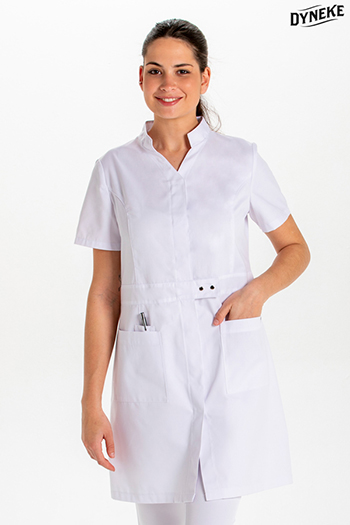 Chaqueta manga corta vivos negro - Uniformes enfermera, farmacias y  clínicas - Ropa de trabajo