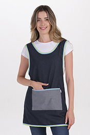 Estola reversible tejano azul