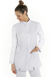 Chaqueta imperial mujer microfibra blanca m/l
