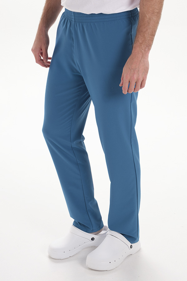 Pantalón s/bolsillos verde aguam 1