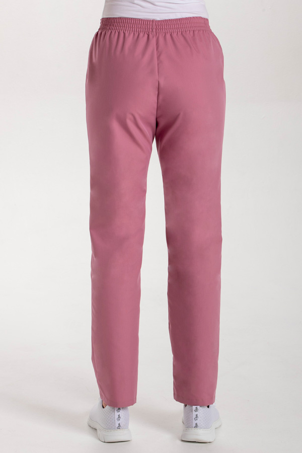 Pantalón s/ bolsillos nude rosa 1