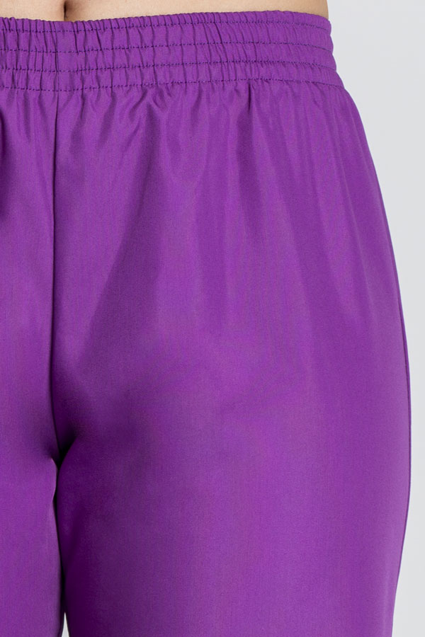 Pantalón clásico violeta 1