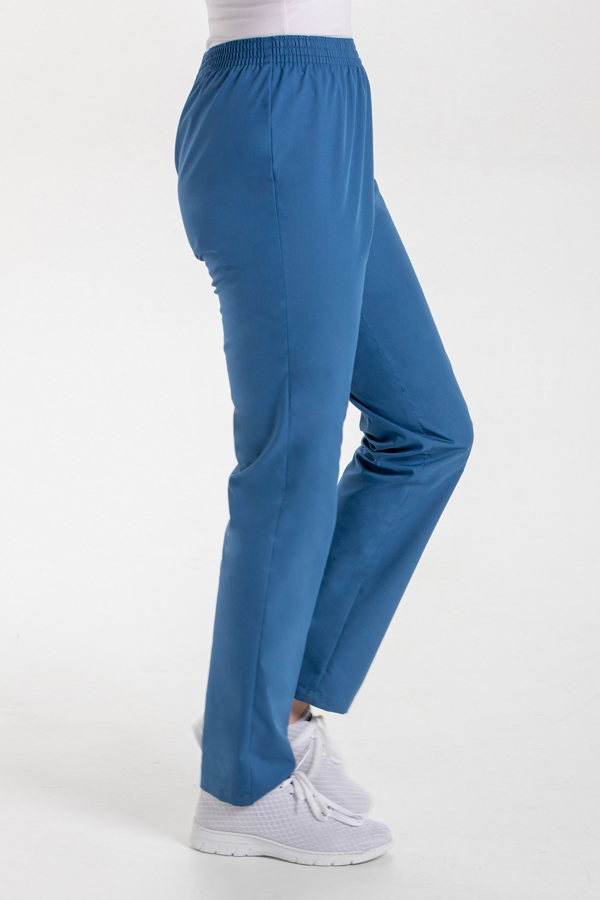Pantalón s/ bolsillos azul egeo 1