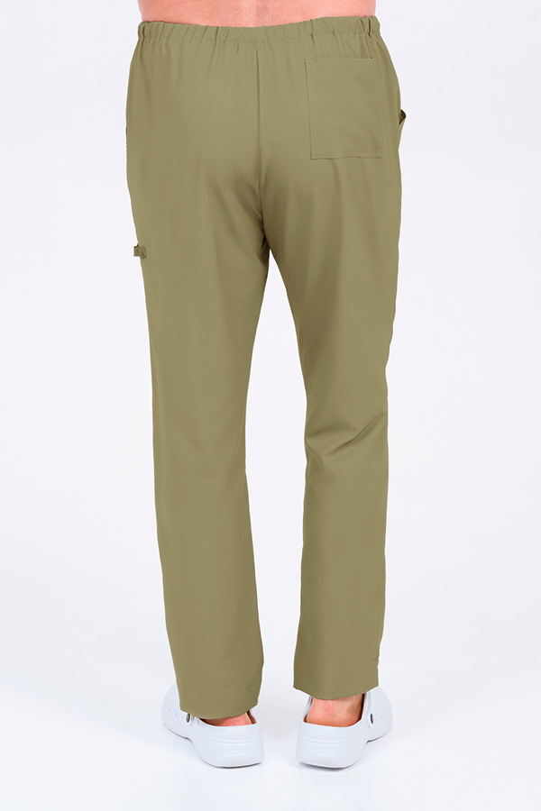 Pantalon caqui poliéster elástico cinta 3