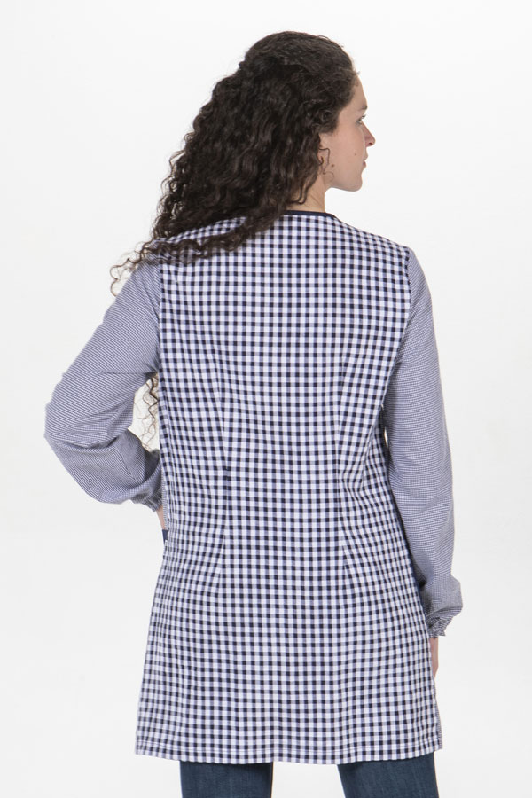 Bata maestra azul marino 2