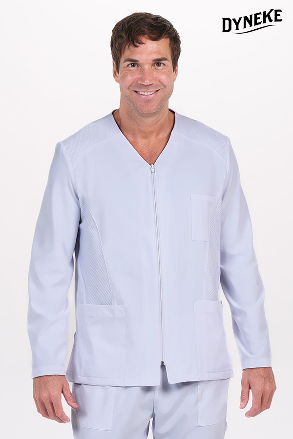 Chaqueta hombre elástica rejilla m/l