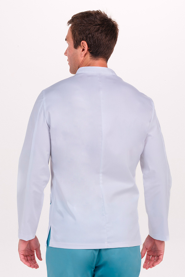 Chaqueta hombre doble vivo aguamarina cremallera m/l 3