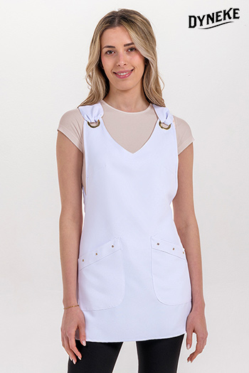 Estola anillas blanca