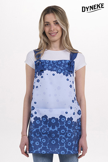 Estola flores azules tirantes