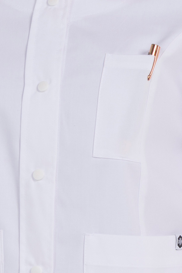 Chaqueta cazadora corta blanca 1