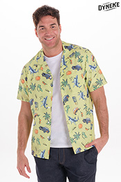 Camisa guayabera tiburón unisex