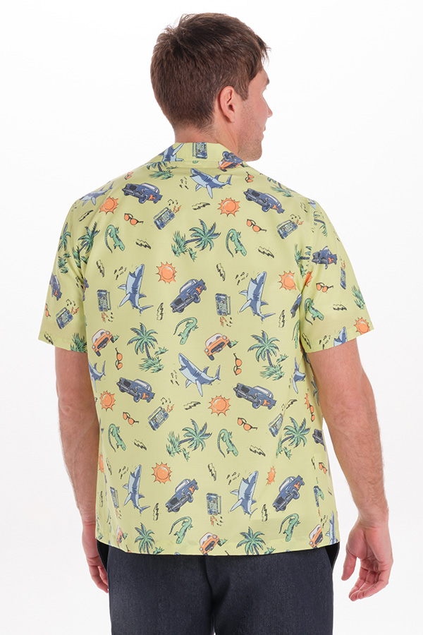 Camisa guayabera tiburón unisex 1