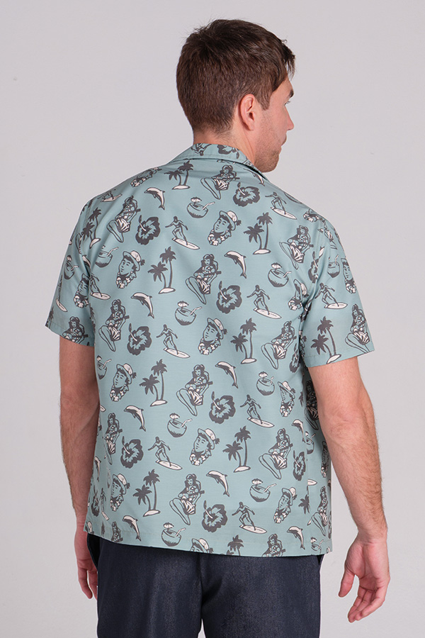 Camisa guayabera surf unisex 1