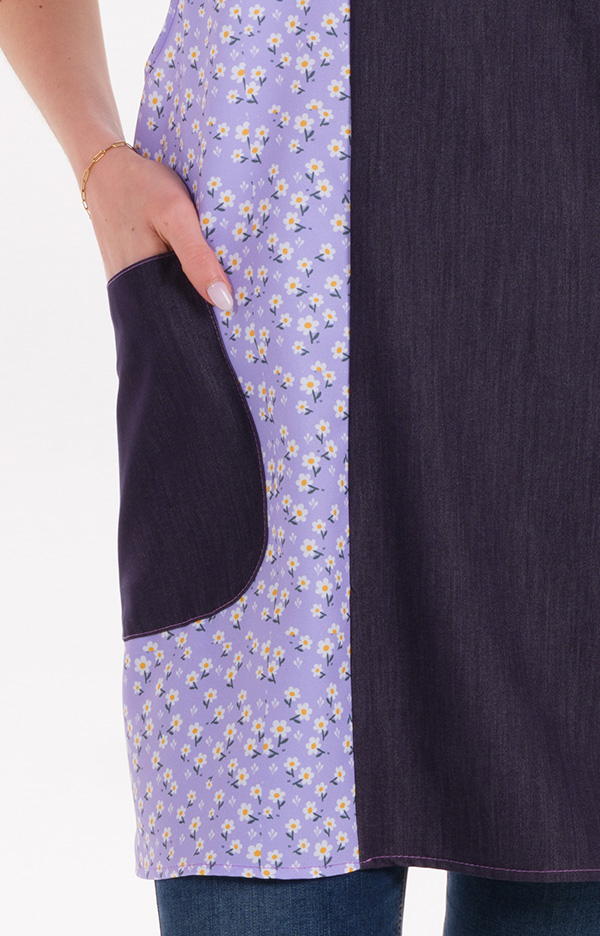 Estola tejano lilas 2