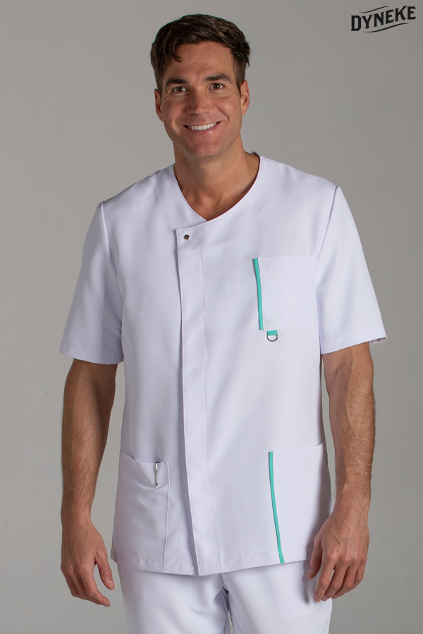 Chaqueta hombre m/c blanca tapeta