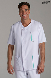 Chaqueta hombre m/c blanca tapeta