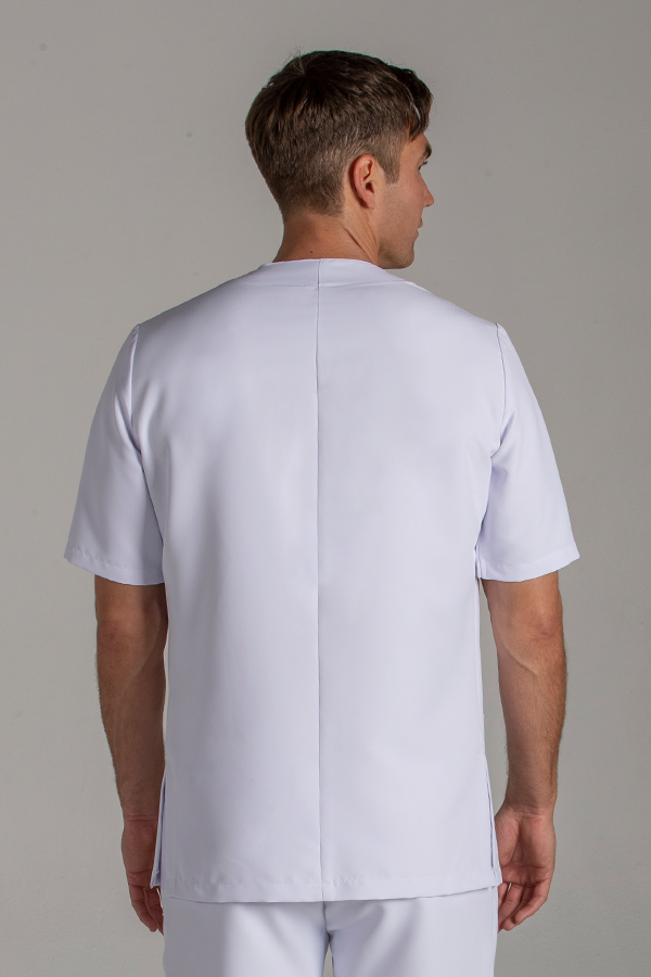 Chaqueta hombre m/c blanca tapeta 1