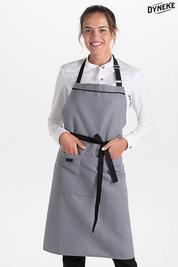 Delantal de cocina tipo peto con bolsillos negro CONFECCIONES ESTE - OFERTA  2X1 - Almacenes Europa 2x1