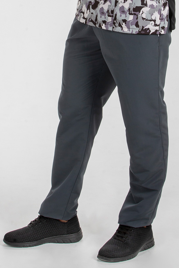 Pantalon microfibra gris 1