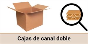 Cajas de Cartón Canal Doble