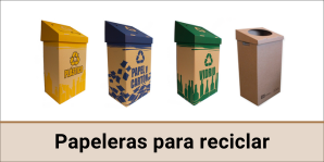 Papeleras reciclaje