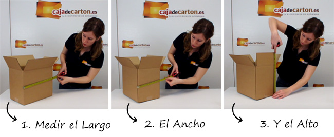 ¿Cómo medir una caja de cartón Americana? (+ vídeo)