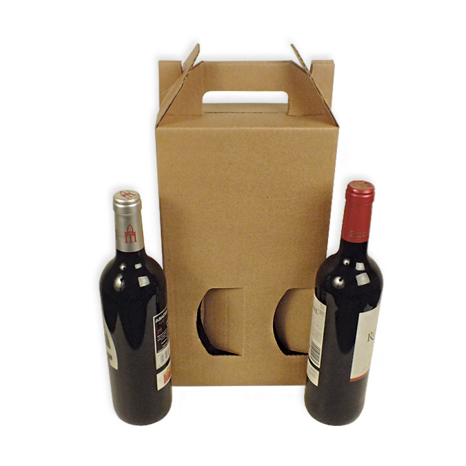  Caja de 50 botellas de vino con ventana, cajas de vino