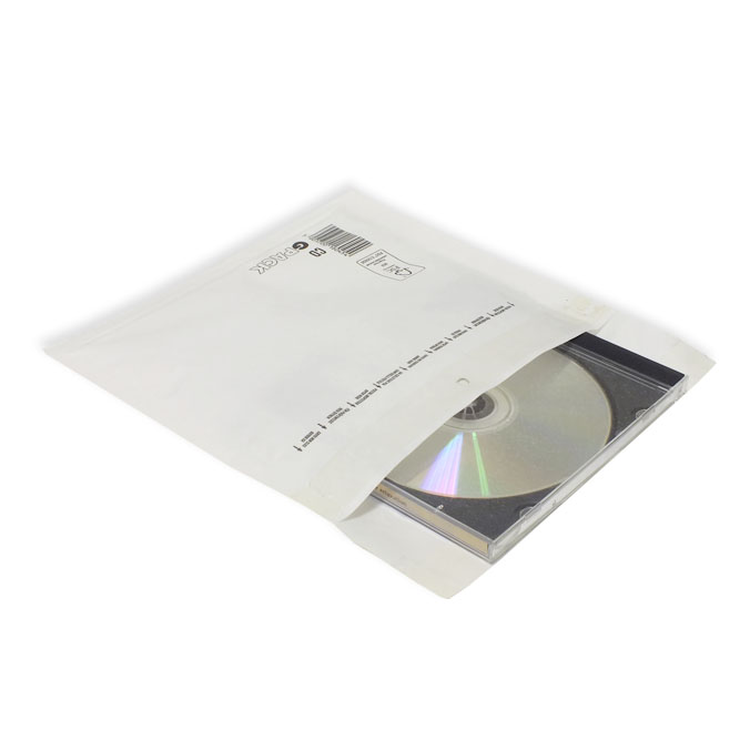 Envelope 20 tiene burbuja blanca CD especial 180 x 165 mm dimensión interior Tipo de CD sobre acolchado 200 x 185 50 fuera 