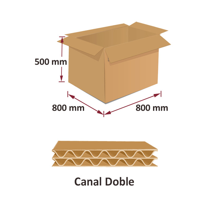 Cajas al por mayor canal simple 800x800x500mm