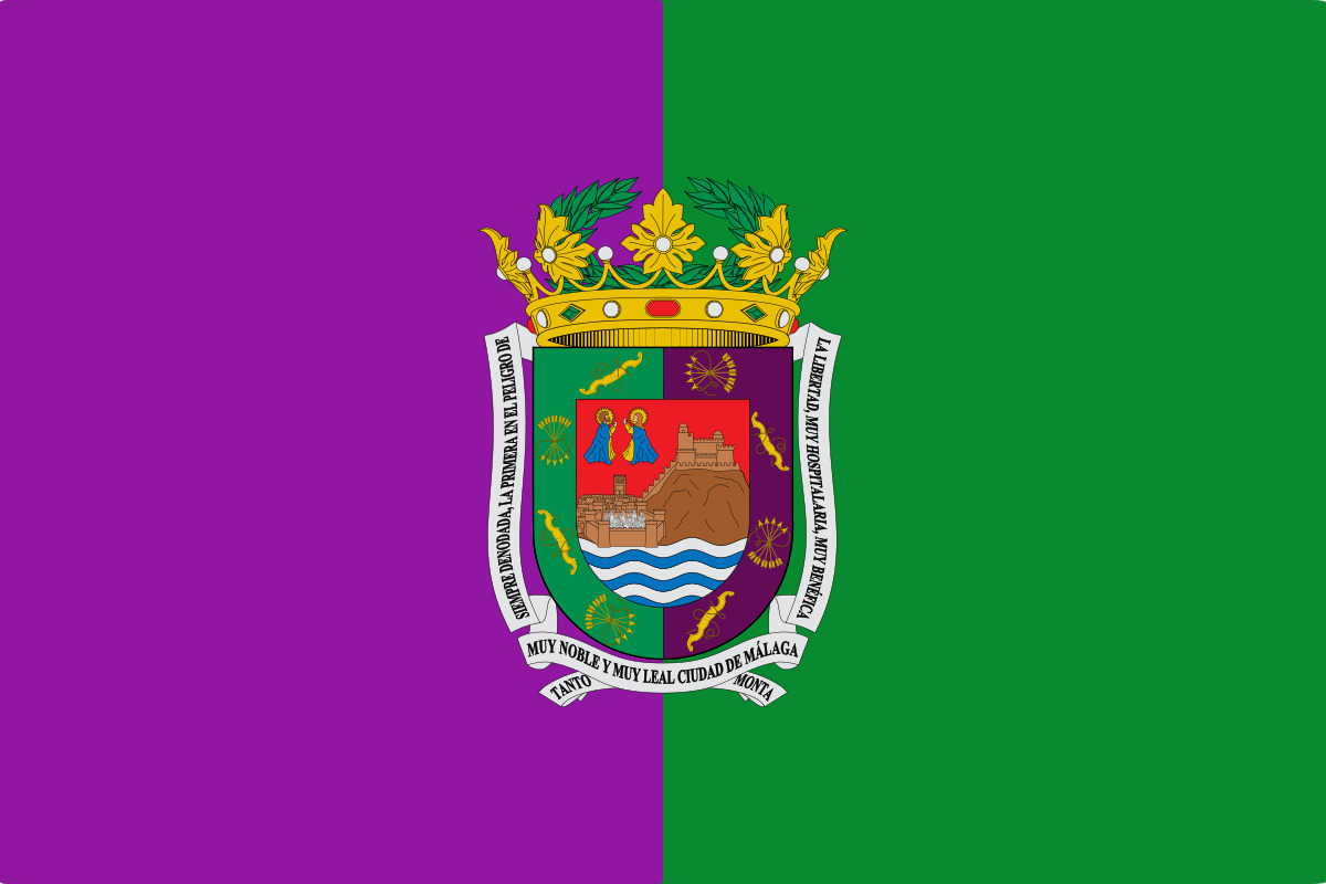 Bandera Málaga