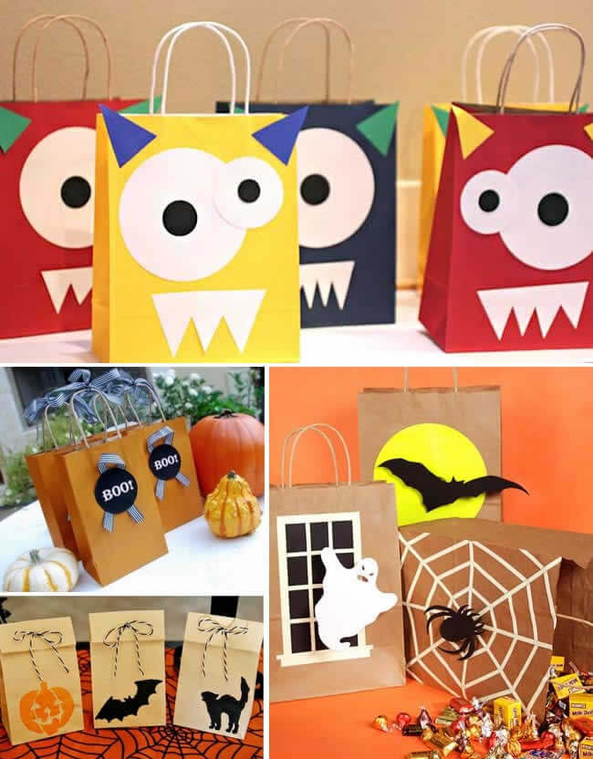 ¿Cómo decorar bolsas de papel para Halloween? ¡Ideas que te encantarán!