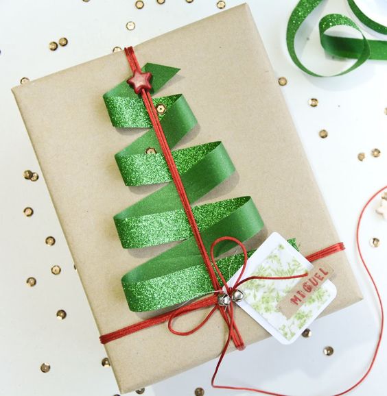 Cómo decorar tu caja de cartón para Navidad