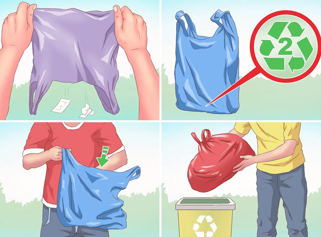 reciclar bolsas de plástico