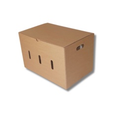 Caja de cartón para envío de fruta 460x300x300mm