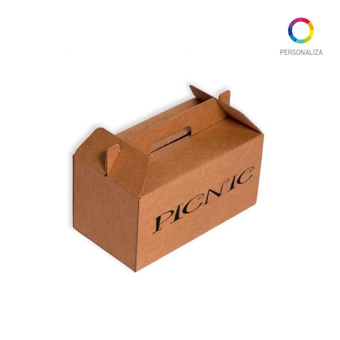 Caja Maletín para Pícnic Impresa