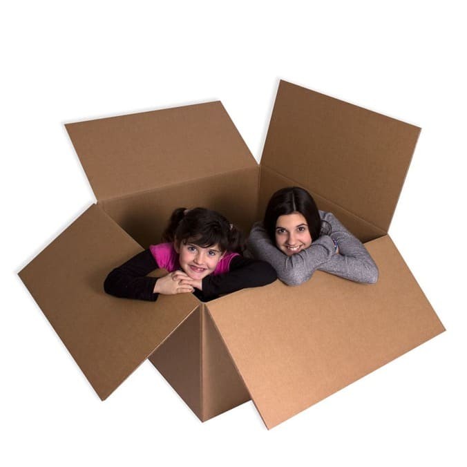 Caja regalo de cartón rojo 28 x 23 x 9 cm - Comprar cajas de regalo de  cartón online