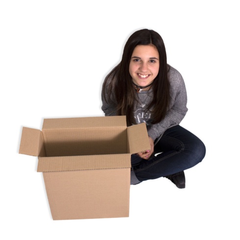 Cajas de cartón 340x140x415mm Cajas de cartón 340x140x415mm