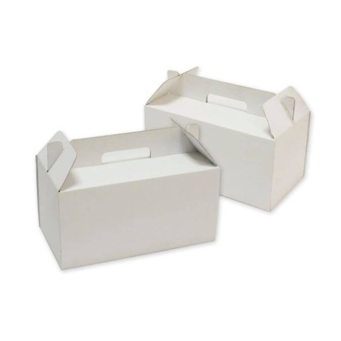 Caja maletín para picnic blanca Caja maletín para picnic blanca