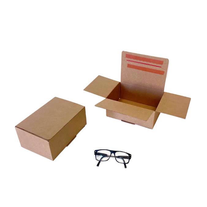 Cajas de Cartón - Caja de Cartón Ondulado con Fondo Automático