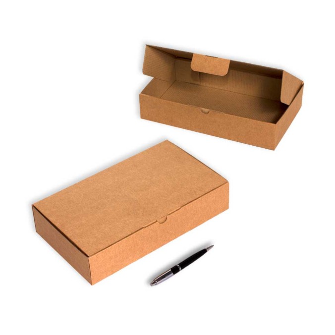 Pack 10 Cajas de cartón pequeñas o grandes automontables para