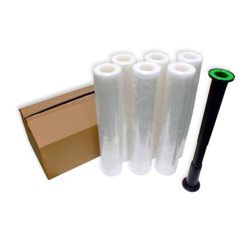 Film estirable Coreless. Impreso a 1 Tinta de 2,2 Kg 23 o 30 micras. Film estirable Coreless. Impreso a 1 Tinta de 2,2 Kg 23 o 30 micras.