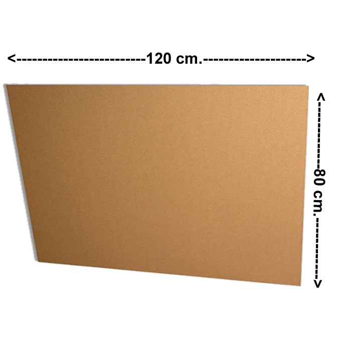 Planchas de Cartón Ondulado 80x120 cm