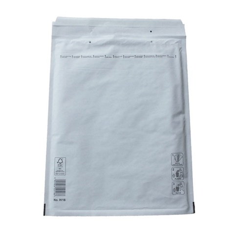 Paquete de 10 sobres acolchados Jiffy Postal Bags blanco 