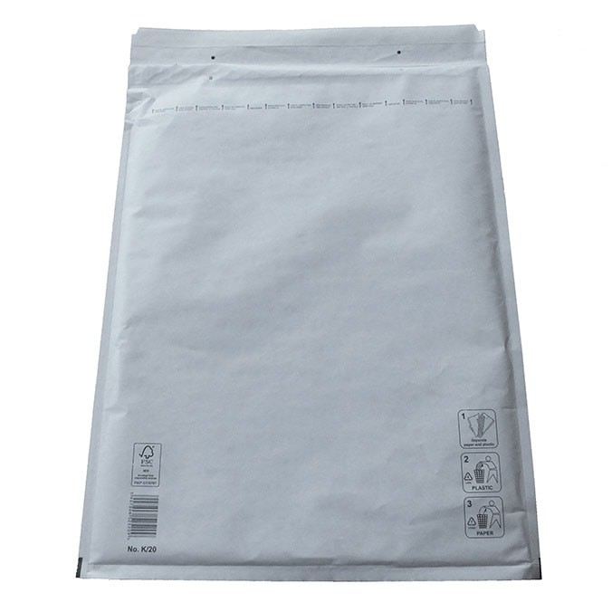 Sobres acolchados Blancos 345x470 Mod. 20/K