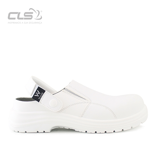 zuecos con puntera reforzada