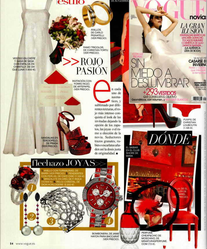 Vogue Novias Otoño Invierno 2009-2010