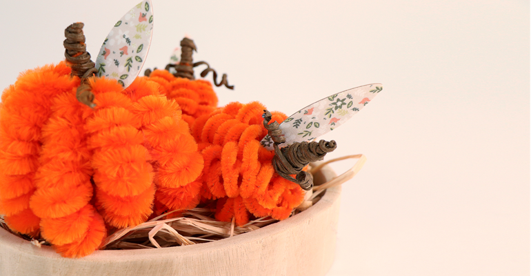 video tutorial innspiro manualidades chenilla limpiapipas halloween facil y con niños