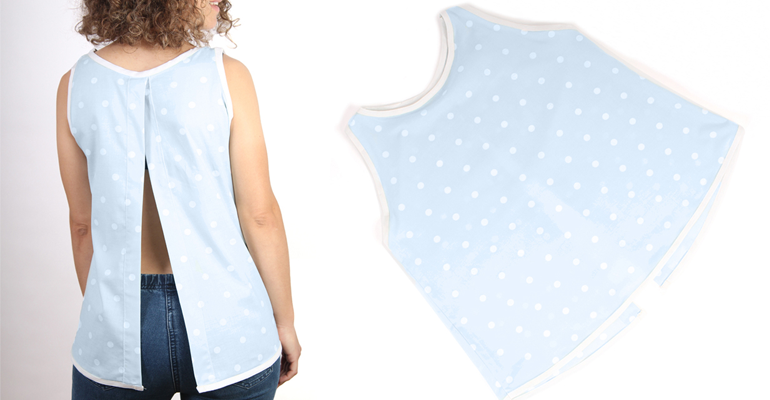 Iníciate a la costura con esta blusa veraniega tan fácil de coser y con patrones incluidos