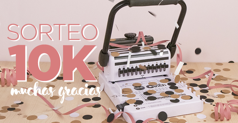 Sorteo encuadernadora The Cinch de We R Memory Keepers para celebrar que la comunidad Innspiro crece. Participa y llévate una súper perforadora y encuadernadora valorada en más de 100€. Podrás agujerear y encuadernar proyectos bien distintos, de muchos tamaños y materiales cómo papel, cartulina, cartón, acetato.